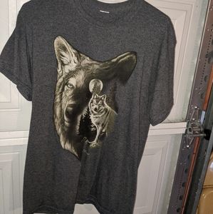 Vintage wolf tee